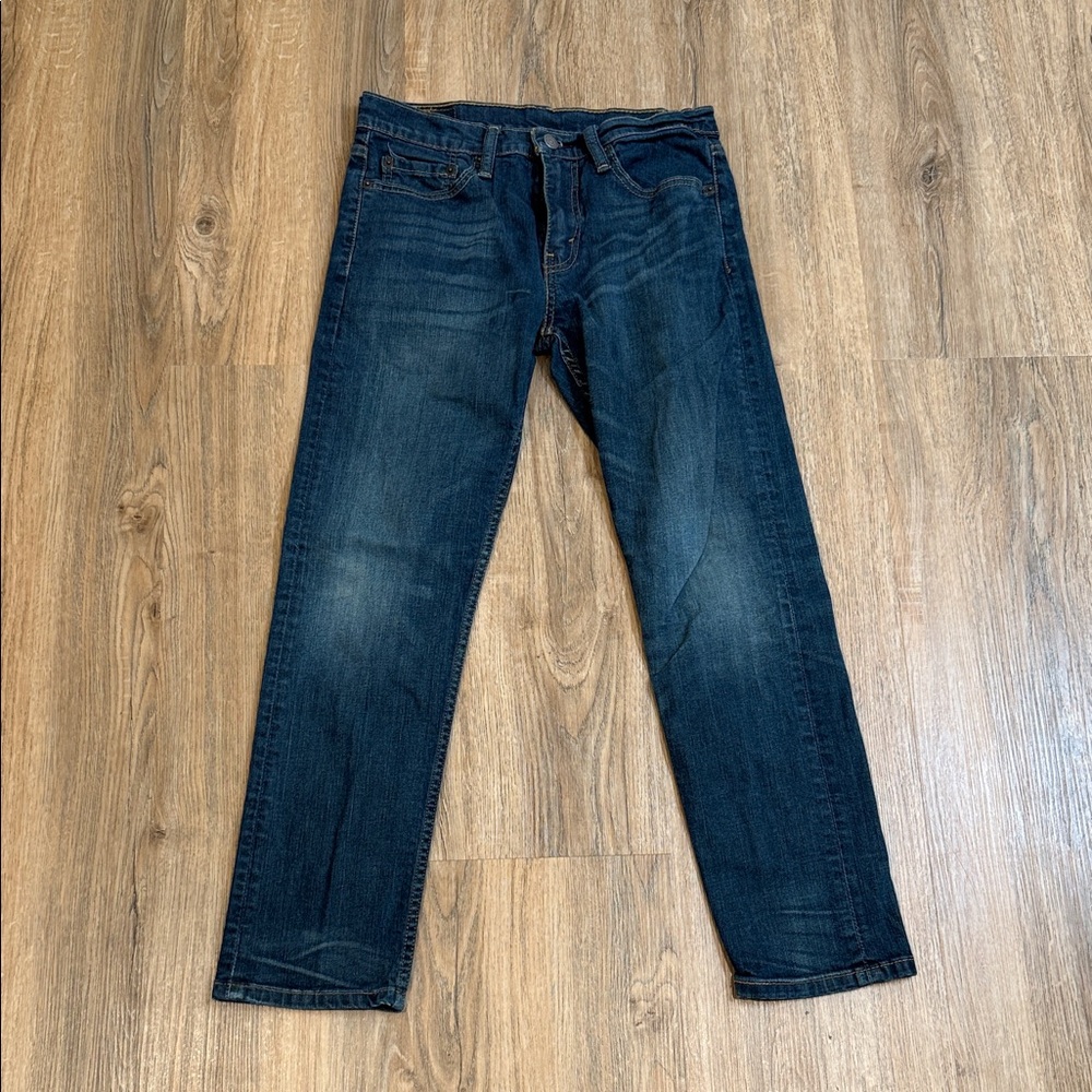 Levi's Classic Indigo Straight Jeans